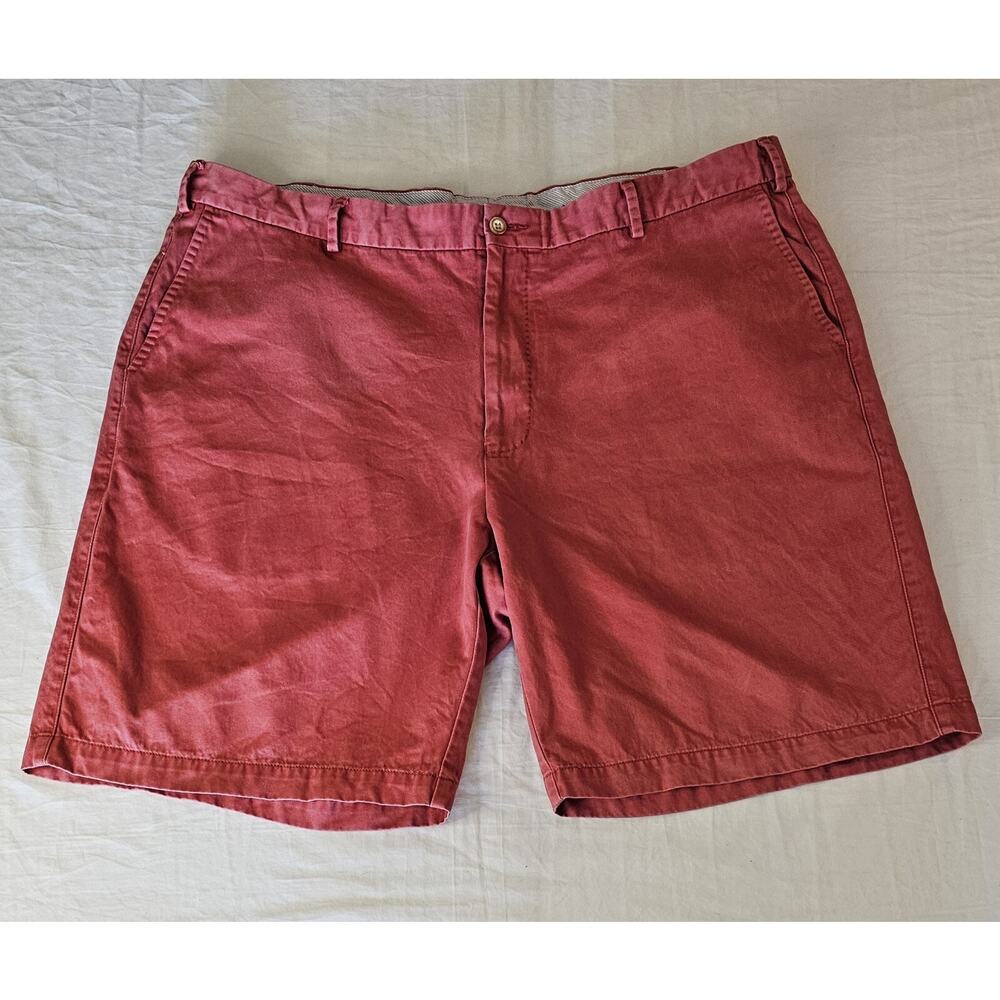 Peter Millar Pink Flat Front Bermuda Casual/Golf Shorts Mens 42